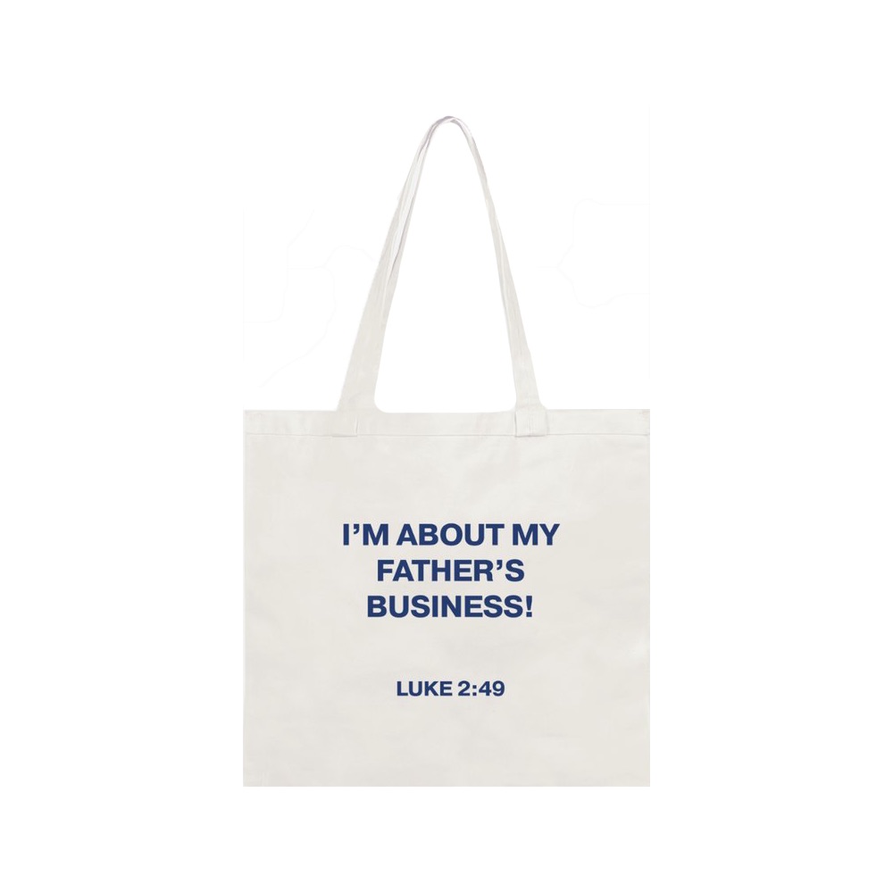 Father's Business Logo Tote