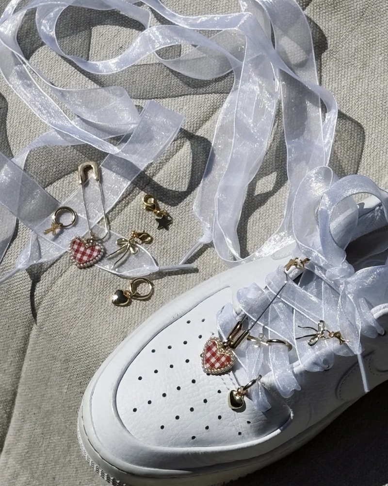 Walking With the Most High Shoelace Charms Set