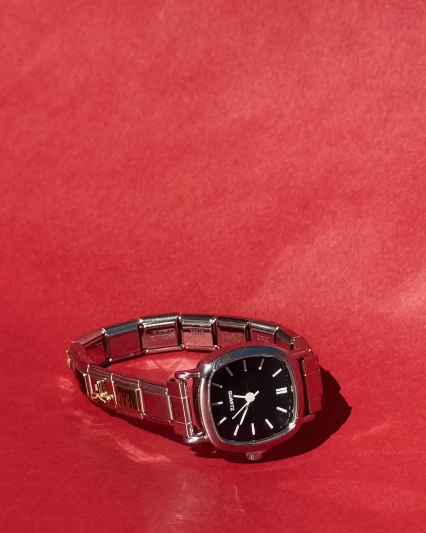 God's Timing Italian Charm Watch