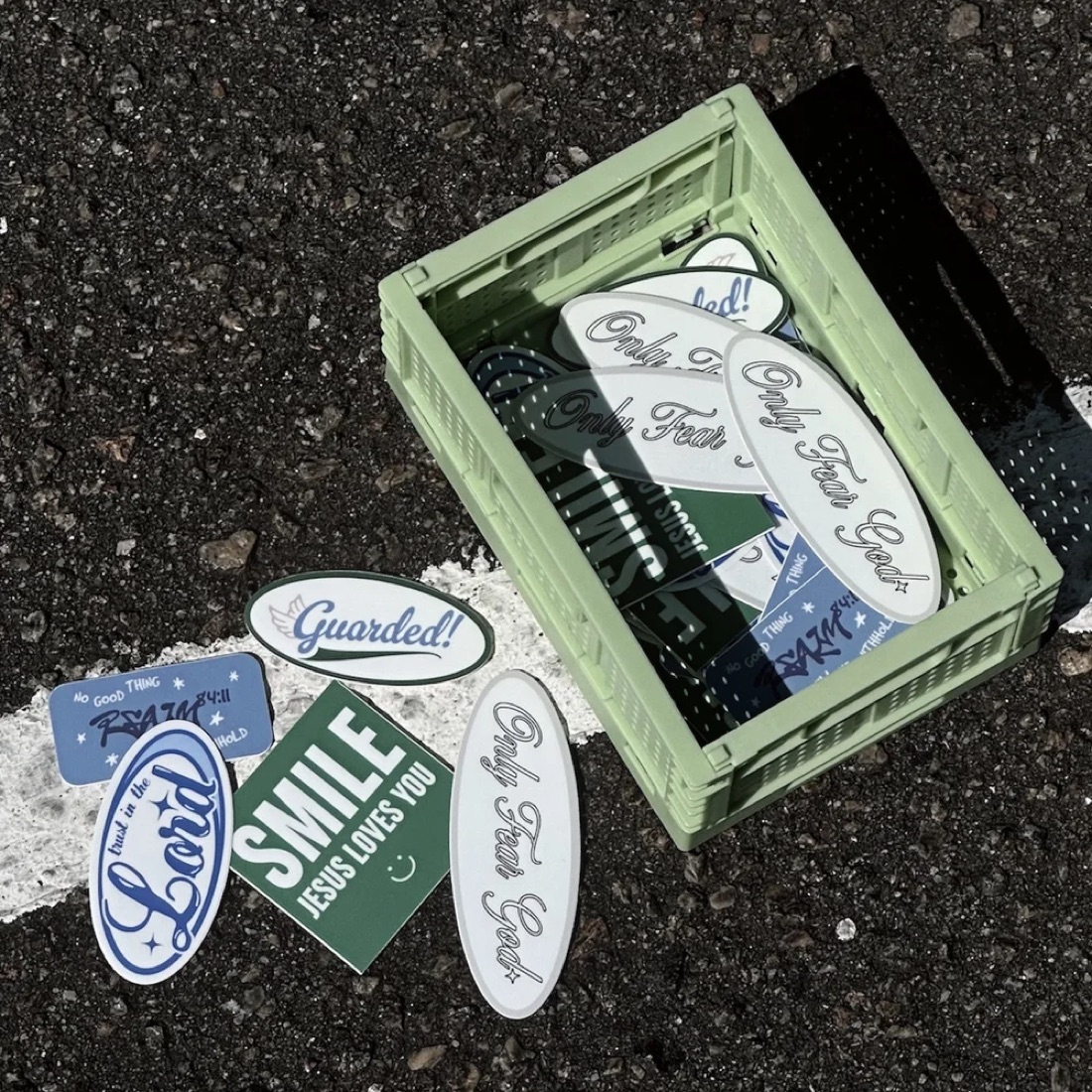 Mystery Christian Sticker Pack